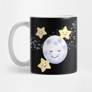 Moon and Stars Mug